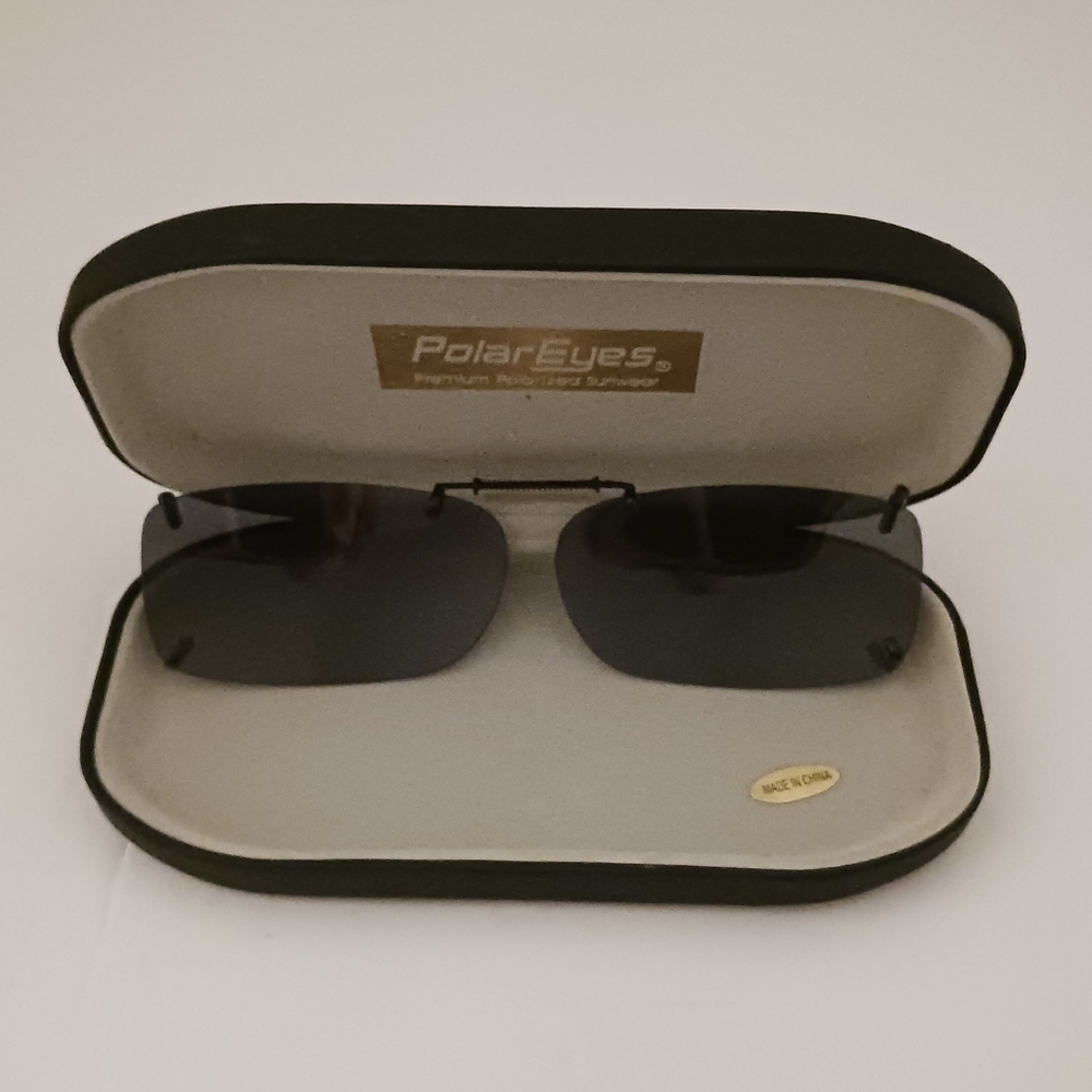 Polar Eyes Polarized Clip-On Sunglasses
